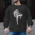 Astronaut Muay Thai Boxing Karate Kickboxing Martial Arts Men Graphic Sweatshirt, trending gift