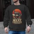 BBQ Dad Father Husband Meat Smoker Legend Men Graphic Sweatshirt, trending gift