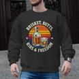 Brisket Butts Ribs And Freedom BBQ Dad Men Graphic Sweatshirt, trending gift