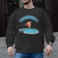 Cannonball Swimming Pool Fun Diving Diver Swimmer Cool Men Graphic Sweatshirt, trending gift Cannonball Swimming Pool Fun Diving Diver Swimmer Cool Men Graphic Sweatshirt, trending gift