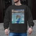 Competitive Swim Team Funny Kitty Cat Swimming Men Graphic Sweatshirt, trending gift Competitive Swim Team Funny Kitty Cat Swimming Men Graphic Sweatshirt, trending gift