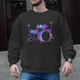 Cool Drum Kit Percussion Vintage Retro Drummer Costume Men Graphic Sweatshirt, trending gift Cool Drum Kit Percussion Vintage Retro Drummer Costume Men Graphic Sweatshirt, trending gift
