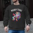 Cute Muay Thai Unicorn Men Graphic Sweatshirt, trending gift Cute Muay Thai Unicorn Men Graphic Sweatshirt, trending gift