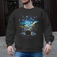 Drum Kit Percussionist Drummer Van Gogh Drums Men Graphic Sweatshirt, trending gift