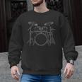 Drum Kit Rock Music Percussion Men Graphic Sweatshirt, trending gift Drum Kit Rock Music Percussion Men Graphic Sweatshirt, trending gift