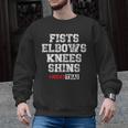 Fist Elbows Knees Shins Martial Arts Muay Thai Men Graphic Sweatshirt, trending gift Fist Elbows Knees Shins Martial Arts Muay Thai Men Graphic Sweatshirt, trending gift