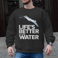 Life Is The Better In The Water Swimming Swimmers Men Graphic Sweatshirt, trending gift Life Is The Better In The Water Swimming Swimmers Men Graphic Sweatshirt, trending gift