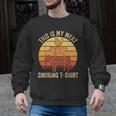 This Is My Meat Smoking Tee BBQ Dad Barbeque Smoker Men Graphic Sweatshirt, trending gift This Is My Meat Smoking Tee BBQ Dad Barbeque Smoker Men Graphic Sweatshirt, trending gift