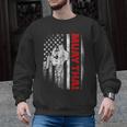 Muay Thai Boxing US American Flag Men Graphic Sweatshirt, trending gift Muay Thai Boxing US American Flag Men Graphic Sweatshirt, trending gift