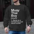 Muay Thai Boy Definition Martial Arts Sports Men Graphic Sweatshirt, trending gift Muay Thai Boy Definition Martial Arts Sports Men Graphic Sweatshirt, trending gift