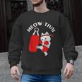Muay Thai Cat Meow Thai Men Graphic Sweatshirt, trending gift Muay Thai Cat Meow Thai Men Graphic Sweatshirt, trending gift