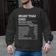 Muay Thai Dad Nutrition Facts Muay Thai Dad Men Graphic Sweatshirt, trending gift Muay Thai Dad Nutrition Facts Muay Thai Dad Men Graphic Sweatshirt, trending gift