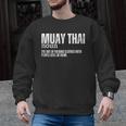 Muay Thai Definition Muay Thai Men Graphic Sweatshirt, trending gift Muay Thai Definition Muay Thai Men Graphic Sweatshirt, trending gift