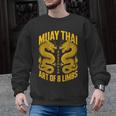 Muay Thai Dragons Thai Boxing Fighter Men Graphic Sweatshirt, trending gift