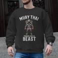 Muay Thai Elephant Kickboxing And Elephant Thai Men Graphic Sweatshirt, trending gift