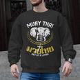 Muay Thai Elephant Martial Arts Thai Boxing Coach Lover Men Graphic Sweatshirt, trending gift