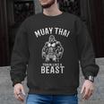 Muay Thai Gorilla Kickboxing And Gorilla Thai Boxing Men Graphic Sweatshirt, trending gift