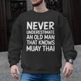 Muay Thai For Grandpa Men Mixed Martial Arts Men Graphic Sweatshirt, trending gift Muay Thai For Grandpa Men Mixed Martial Arts Men Graphic Sweatshirt, trending gift