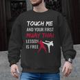 Muay Thai Martial Arts Combat Sports Self Defense Men Graphic Sweatshirt, trending gift Muay Thai Martial Arts Combat Sports Self Defense Men Graphic Sweatshirt, trending gift