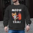 Muay Thai Meow Thai Thai Boxing For Boys Muay Thai Cat Men Graphic Sweatshirt, trending gift Muay Thai Meow Thai Thai Boxing For Boys Muay Thai Cat Men Graphic Sweatshirt, trending gift