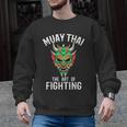 Muay Thai Oni Mask Thai Boxing And Kickboxing Men Graphic Sweatshirt, trending gift Muay Thai Oni Mask Thai Boxing And Kickboxing Men Graphic Sweatshirt, trending gift