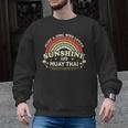 Muay Thai Shirt A Girl Who Loves Sunshine And Muay Thai Men Graphic Sweatshirt, trending gift Muay Thai Shirt A Girl Who Loves Sunshine And Muay Thai Men Graphic Sweatshirt, trending gift