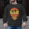 Muay Thai Shirt Retro Sunset 70s Vintage Muay Thai Men Graphic Sweatshirt, trending gift