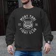 Muay Thai Street Fight Club MMA Tiger Kick Boxing Club Men Graphic Sweatshirt, trending gift