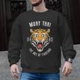 Muay Thai Tiger Thai Boxing Men Graphic Sweatshirt, trending gift Muay Thai Tiger Thai Boxing Men Graphic Sweatshirt, trending gift