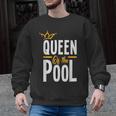 Queen Of The Pool Swimmers Swimming Swimmer Men Graphic Sweatshirt, trending gift