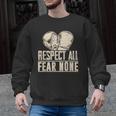 Respect All Fear None Muay Thai Men Graphic Sweatshirt, trending gift Respect All Fear None Muay Thai Men Graphic Sweatshirt, trending gift