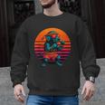 Retro Dog With Gloves Muay Thai Fighter Men Graphic Sweatshirt, trending gift Retro Dog With Gloves Muay Thai Fighter Men Graphic Sweatshirt, trending gift