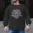 Sak Yant Muay Thai MMA Tattoo Tiger Head Knife Martial Art Men Graphic Sweatshirt, trending gift Sak Yant Muay Thai MMA Tattoo Tiger Head Knife Martial Art Men Graphic Sweatshirt, trending gift