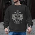Sak Yant Thai Tattoo Twin Tiger For Muay Thai Fighter Boxing Men Graphic Sweatshirt, trending gift