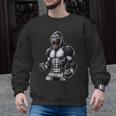 Strong Muay Thai Gorilla Thai Boxing And Fighting Men Graphic Sweatshirt, trending gift
