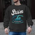 Swim Coach Swimming Lesson Sport Professional Instructor Men Graphic Sweatshirt, trending gift