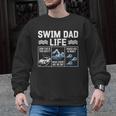 Swim Dad Life Swimmer Father's Day Swimming Daddy Men Graphic Sweatshirt, trending gift Swim Dad Life Swimmer Father's Day Swimming Daddy Men Graphic Sweatshirt, trending gift