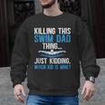 This Swim Dad Thing Swimming Dad Of A Swimmer Father Men Graphic Sweatshirt, trending gift