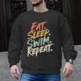 Swimmer Eat Sleep Swim Repeat I Swimming Men Graphic Sweatshirt, trending gift Swimmer Eat Sleep Swim Repeat I Swimming Men Graphic Sweatshirt, trending gift