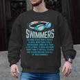 Swimmers Do More Kicks I For Swimming Lovers Men Graphic Sweatshirt, trending gift