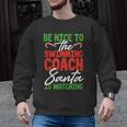 Swimming Coach Christmas Xmas Swimming Santa Men Graphic Sweatshirt, trending gift