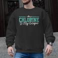 Swimming Humor Swimmer Chlorine Joke Swim Men Graphic Sweatshirt, trending gift Swimming Humor Swimmer Chlorine Joke Swim Men Graphic Sweatshirt, trending gift