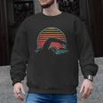 Swimming Retro Vintage 80s Style Swimmer Men Graphic Sweatshirt, trending gift Swimming Retro Vintage 80s Style Swimmer Men Graphic Sweatshirt, trending gift