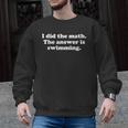 Swimming Or Swimmer Swim Coach Men Women Girls Boys Men Graphic Sweatshirt, trending gift Swimming Or Swimmer Swim Coach Men Women Girls Boys Men Graphic Sweatshirt, trending gift