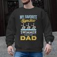 Synchronized Swimming Dad Favorite Synchro Swimmer Artistic Men Graphic Sweatshirt, trending gift
