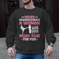 Never Underestimate A Woman Thai Boxing Muay Thai Fighter Men Graphic Sweatshirt, trending gift Never Underestimate A Woman Thai Boxing Muay Thai Fighter Men Graphic Sweatshirt, trending gift