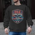 USA Canoe Kayak Paddling American Flag Emblem Men Graphic Sweatshirt, trending gift