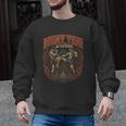 Vintage Muay Thai Bangkok Thailand Thai Boxing Art Men Graphic Sweatshirt, trending gift