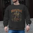 Vintage Muay Thai Belt Thai Boxing Warrior Fighter Skeleton Men Graphic Sweatshirt, trending gift