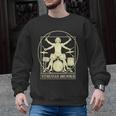 Vitruvian Drummer Drum Kit Music Lover Musician Men Men Graphic Sweatshirt, trending gift Vitruvian Drummer Drum Kit Music Lover Musician Men Men Graphic Sweatshirt, trending gift